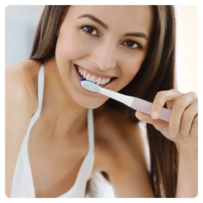 Oral-B Pulsonic Slim Luxe 4000 suaugusiųjų soninis dantų šepetėlis Platinum