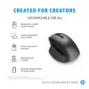 HP 930 Creator belaidė pelė, dešinei rankai, Bluetooth, 3000 DPI, sidabrinė