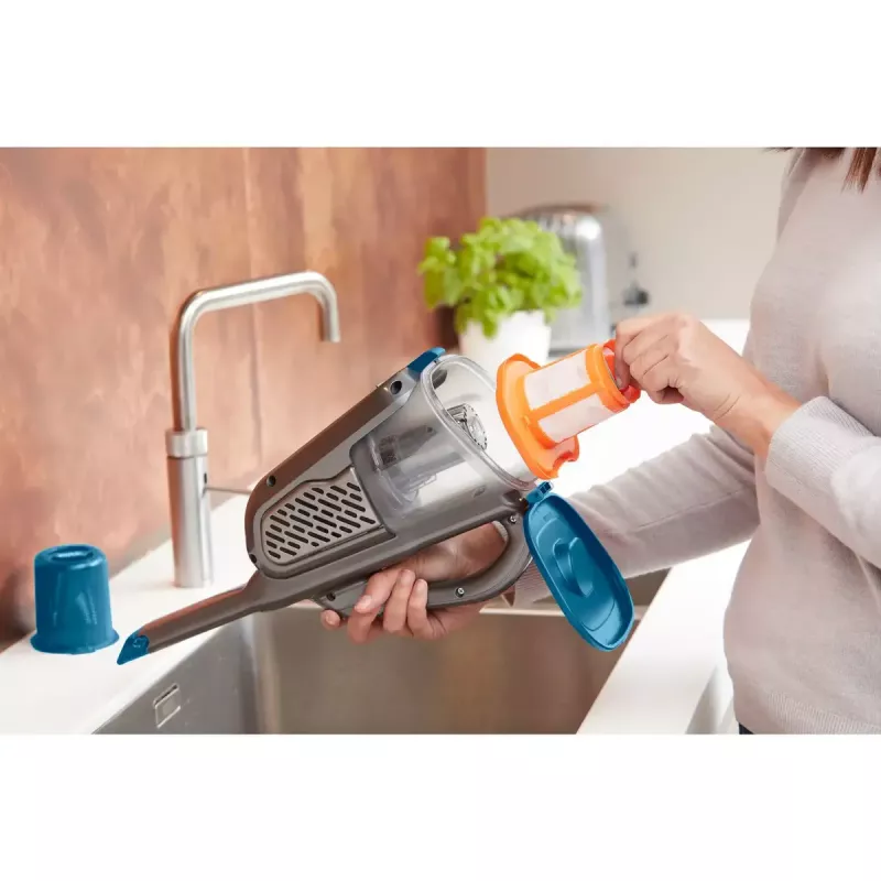 Nešiojamas dulkių siurblys Black & Decker BHHV520BF-QW, belaidis, sausas valymas, 35 W, 0,7 L talpa, 21 min. veikimo laikas, 1,2 kg