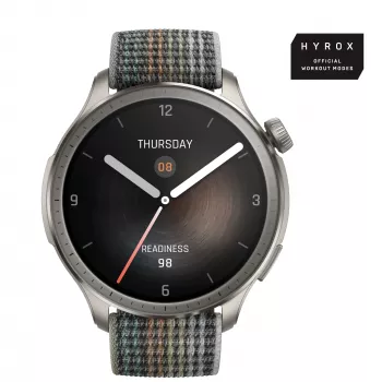 Amazfit Balance 3.81 cm (1,5 colio) AMOLED 46 mm Skaitmeninis 480 x 480 pikselių Liečiamas ekranas Pilka Wi-Fi GPS (palydovas)