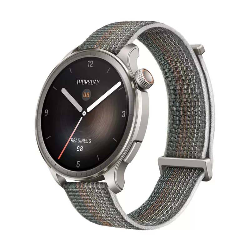 Amazfit Balance 3.81 cm (1,5 colio) AMOLED 46 mm Skaitmeninis 480 x 480 pikselių Liečiamas ekranas Pilka Wi-Fi GPS (palydovas)