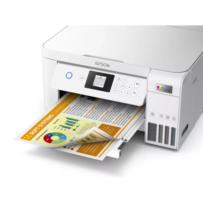 Epson EcoTank ET-2856 rašalinis daugiafunkcis įrenginys A4, 5760 x 1440 DPI, 33 ppm, Wi-Fi