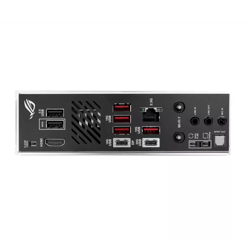 Motininė plokštė ASUS ROG STRIX B850-I GAMING WIFI, AMD B850, Socket AM5, mini ITX, 2x DDR5, Wi-Fi 7, 2.5Gb LAN