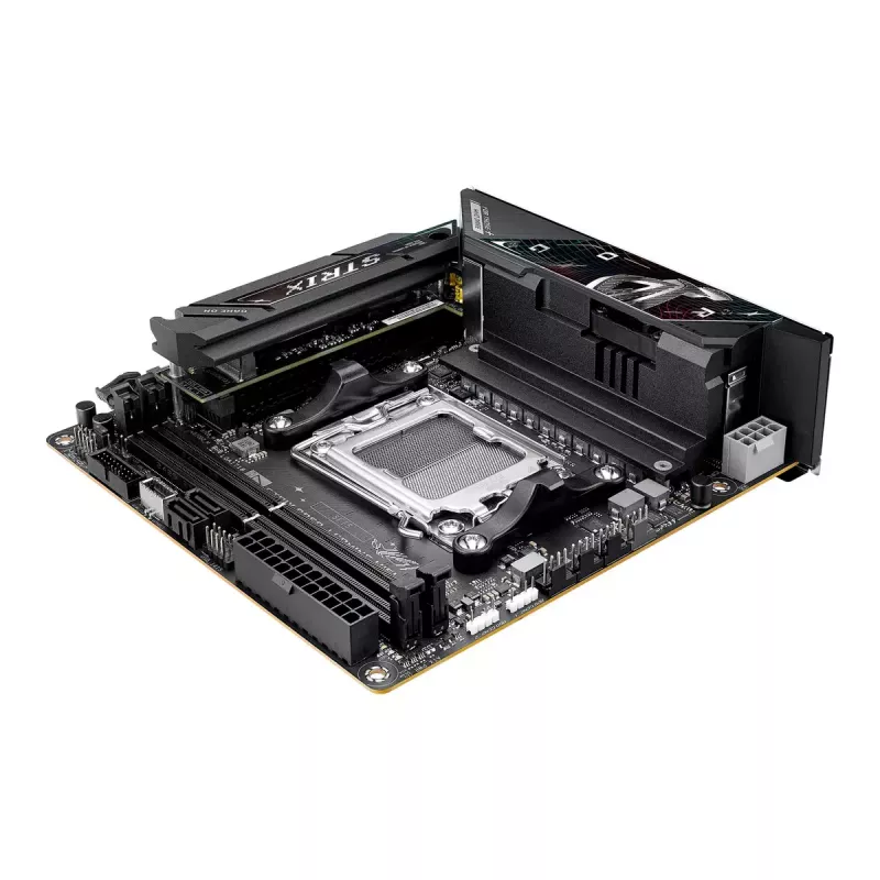 Motininė plokštė ASUS ROG STRIX B850-I GAMING WIFI, AMD B850, Socket AM5, mini ITX, 2x DDR5, Wi-Fi 7, 2.5Gb LAN