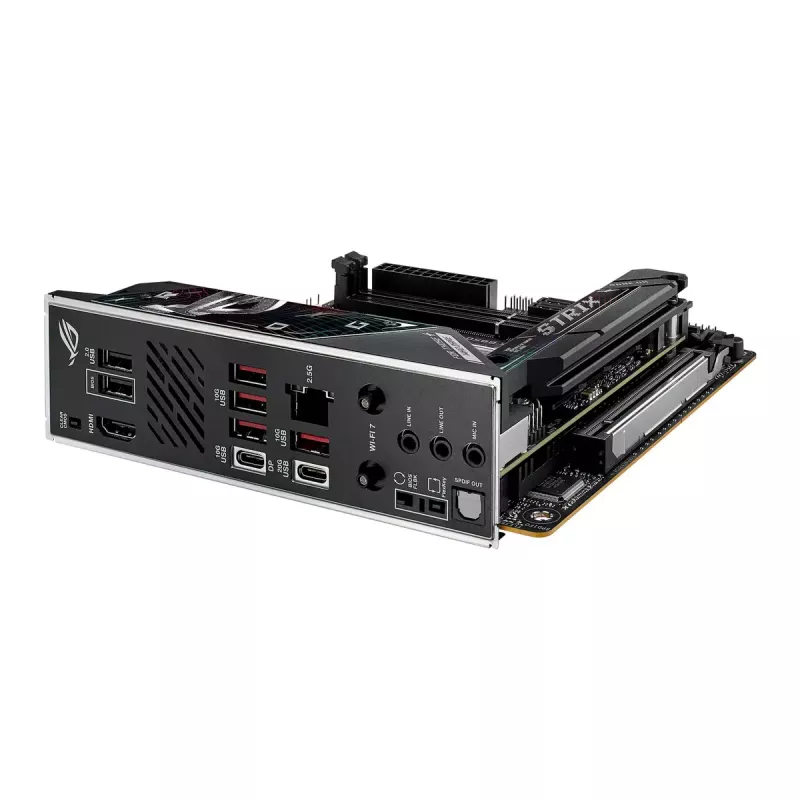 Motininė plokštė ASUS ROG STRIX B850-I GAMING WIFI, AMD B850, Socket AM5, mini ITX, 2x DDR5, Wi-Fi 7, 2.5Gb LAN
