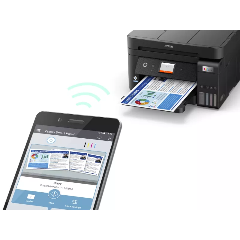 Epson EcoTank ET-4850 spausdintuvas rašalinis A4 4800 x 1200 DPI 33 ppm Wi-Fi