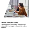 HP Poly Voyager Focus 2 USB-C-C ausinės + USB-C/A adapteris + įkrovimo stovas