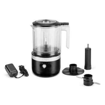 Belaidis elektrinis smulkintuvas KitchenAid 5KFCB519EBM 1,19 l 24 W juodas permatomas