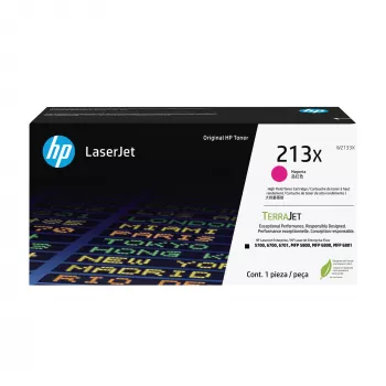 HP 213X didelės išeigos purpurinis originalus LaserJet tonerių kasetė