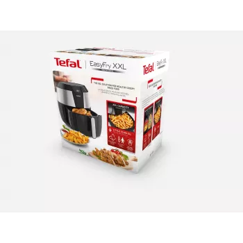 Karšto oro gruzdintuvė Tefal Easy Fry EY701D 5,6 L 1850 W Juoda, Nerūdijantis plienas