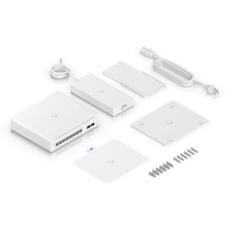 Valdomas jungiklis Ubiquiti UniFi Pro XG 8 PoE 10G Ethernet 8 prievadų