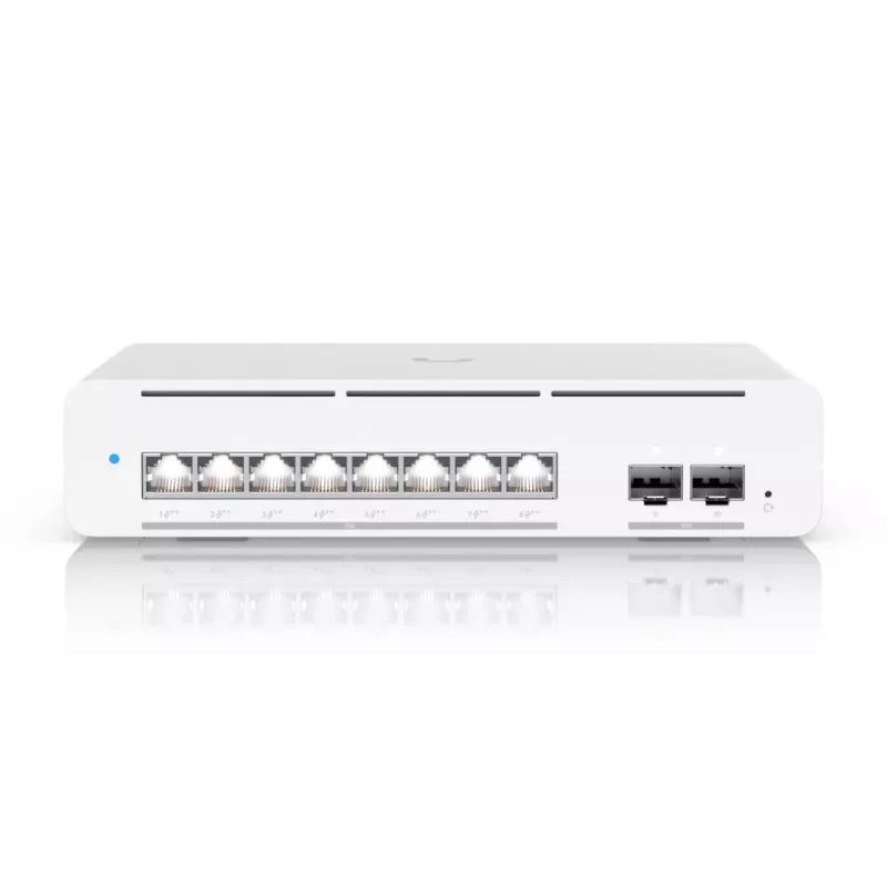 Valdomas jungiklis Ubiquiti UniFi Pro XG 8 PoE 10G Ethernet 8 prievadų