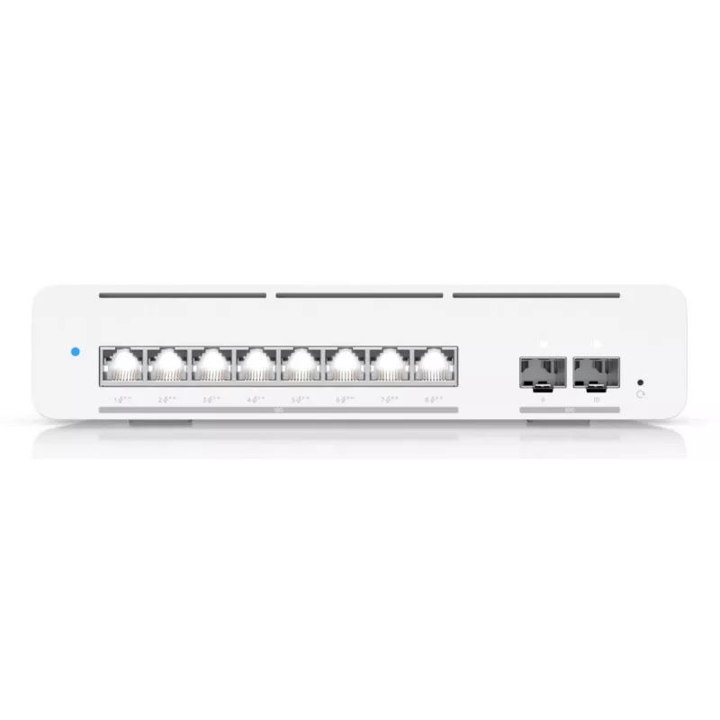Valdomas jungiklis Ubiquiti UniFi Pro XG 8 PoE 10G Ethernet 8 prievadų