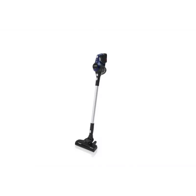 Bosch Serie 6 BBS611MAT 2-in-1 lazdelinis dulkių siurblys, sausas valymas, be maišelio, 0,3 l, mėlynas, 2,5 Ah