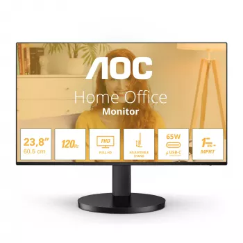 AOC B3 27B3CF2 kompiuterio monitorius 68,6 cm (27 colių) 1920 x 1080 pikselių Full HD LED juodas