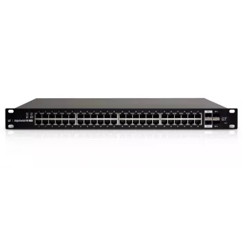 UBIQUITI NETWORKS EdgeSwitch 48 prievadų 500 W valdomas PoE+ gigabitinis tinklo jungiklis