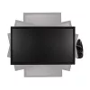 ARCTIC W1-3D – Sieninis monitoriaus laikiklis su dujine pakėlimo technologija, 8 kg, 33 cm (13 col.), 81,3 cm (32 col.), 75 x 75 mm, 100 x 100 mm, juodas