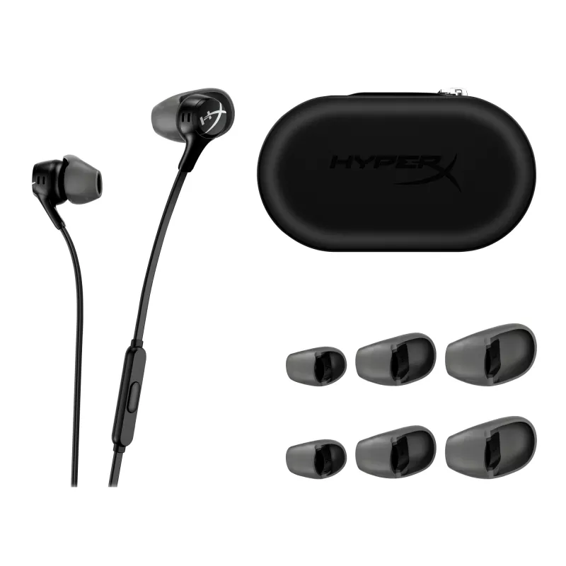 HyperX Cloud Earbuds II juodi