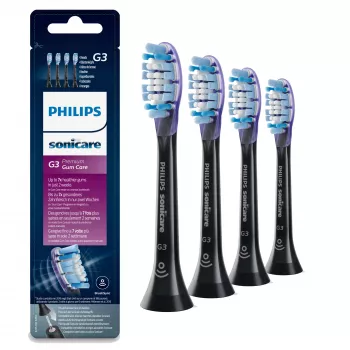 Philips G3 Premium Gum Care HX9054/33 4 vnt. keičiamos soninės dantų šepetėlių galvutės