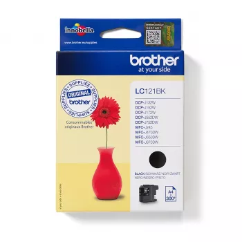 Originalus Brother LC121BK juodos spalvos kasetė, 1 vnt.