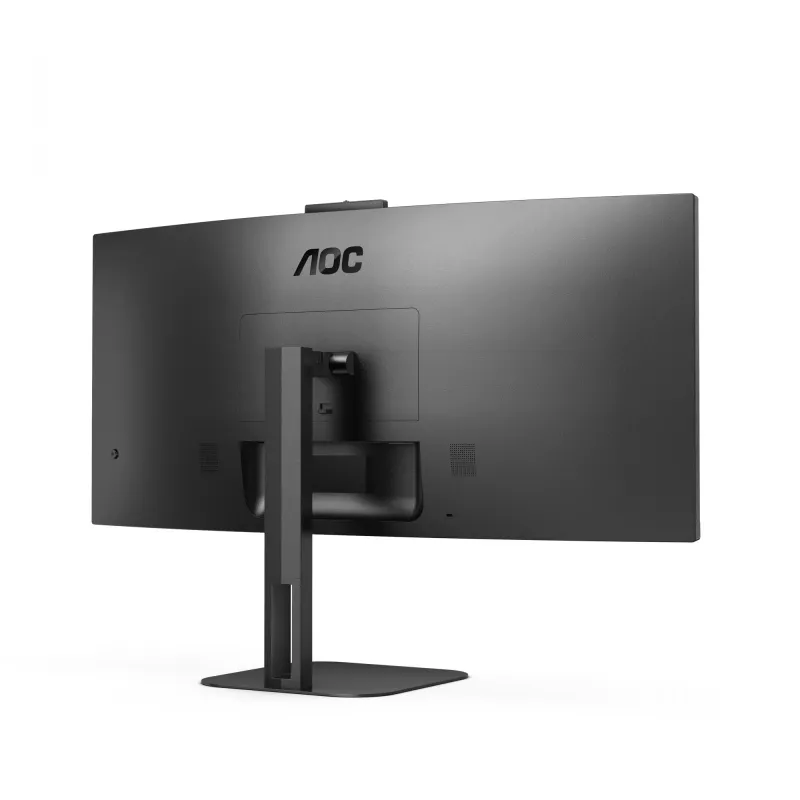 AOC CU34V5CW 86,4 cm (34 colių) WQHD lenktas monitorius su USB-C, MultiView ir Windows Hello kamera