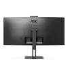 AOC CU34V5CW 86,4 cm (34 colių) WQHD lenktas monitorius su USB-C, MultiView ir Windows Hello kamera