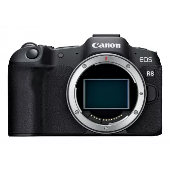 Canon EOS R8, 24,2 MP, 6000 x 4000 pikseliai, CMOS, 4K Ultra HD, liečiamasis ekranas, juoda