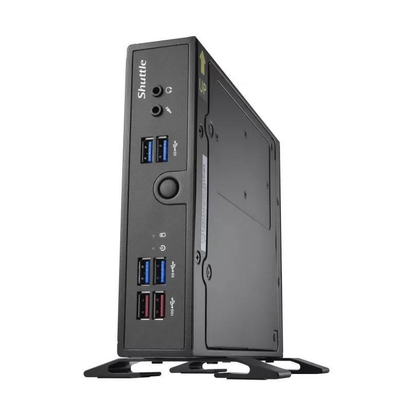 Mini kompiuteris be korpuso Shuttle XPC slim DS50U3 Intel i3-1315U 64GB RAM HDD SSD HDMI DP VGA