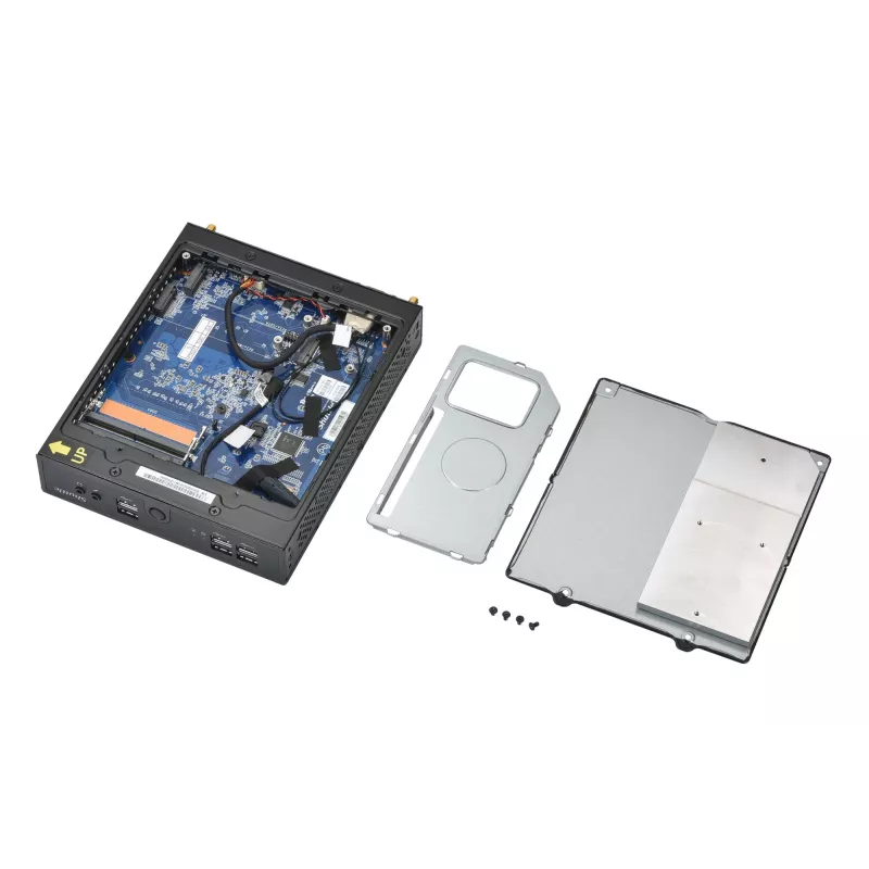 Mini kompiuteris be korpuso Shuttle XPC slim DS50U3 Intel i3-1315U 64GB RAM HDD SSD HDMI DP VGA