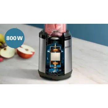 Stalinis blenderis Philips 5000 serija HR2765/00 Juodas Nerūdijantis plienas