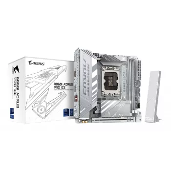 Motininė plokštė GIGABYTE B860I AORUS PRO ICE, Intel B860, LGA 1851, Mini-ITX