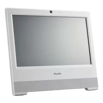 Shuttle All-In-One Barebone X50V9, 15.6 colio vieno prisilietimo ekranas (varžinis), Celeron 7305U, WiFi, IP54, be ventiliatoriaus, 24/7 nuolatinis darbas