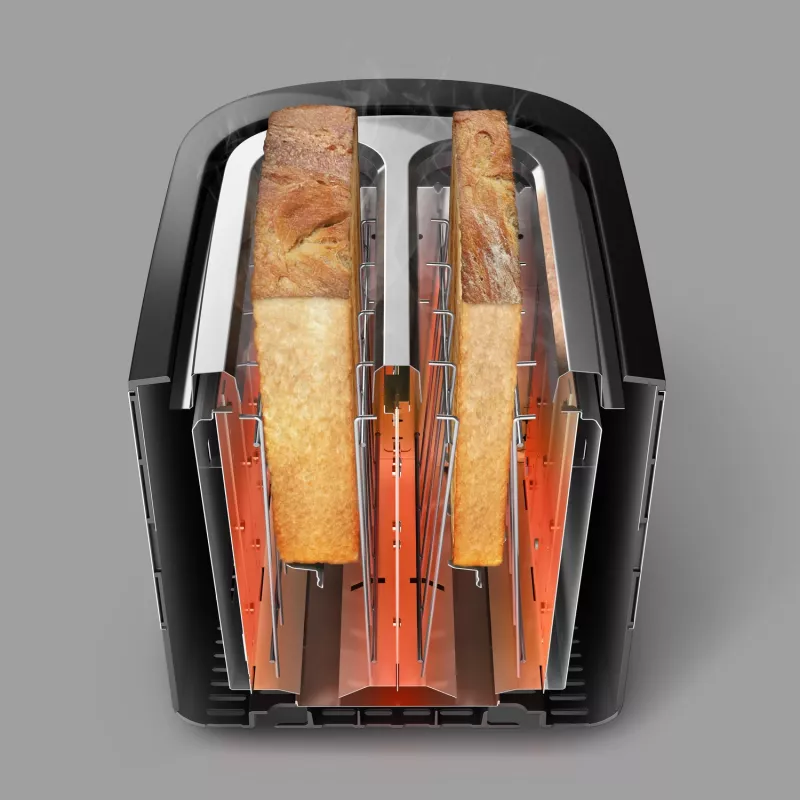 Philips Viva Collection HD2637/90 skrudintuvas 2 griežinėliai 950 W
