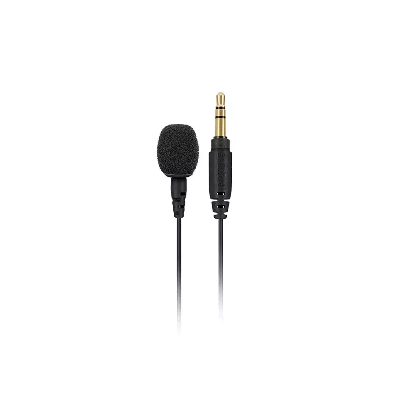 Lavalier mikrofonas RØDE LAVALIER GO – segtukinis, kondensatorinis, omnikryptis, 3,5 mm, 20–20000 Hz, baltas/juodas