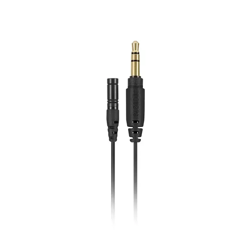 Lavalier mikrofonas RØDE LAVALIER GO – segtukinis, kondensatorinis, omnikryptis, 3,5 mm, 20–20000 Hz, baltas/juodas