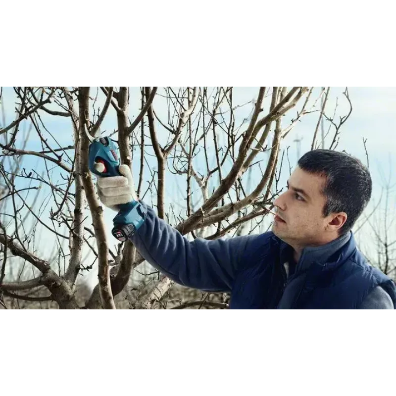 Bosch Pro Pruner Professional belaidė žoliapjovė 2,5 cm 12 V Ličio jonų (Li-Ion) mėlyna