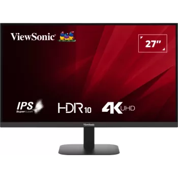 Viewsonic VA2708-4K-HD 27 colių 4K Ultra HD LED monitorius, juodas