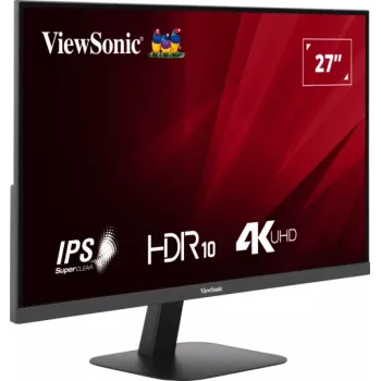 Viewsonic VA2708-4K-HD 27 colių 4K Ultra HD LED monitorius, juodas