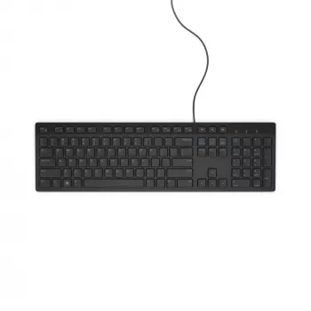 DELL KB216 – laidinė klaviatūra su multimedijos klavišais, US International (QWERTY), juoda