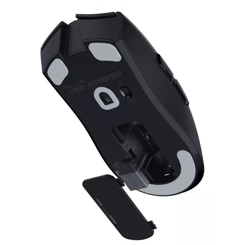 Žaidimų pelė Razer Viper V3 HyperSpeed RF Wireless – dešinei rankai, 30 000 DPI, 87 g, AA baterija