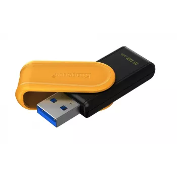 Kingston DataTraveler Exodia S 512 GB USB 3.2 Gen 1 atmintukas (juodas/geltonas)