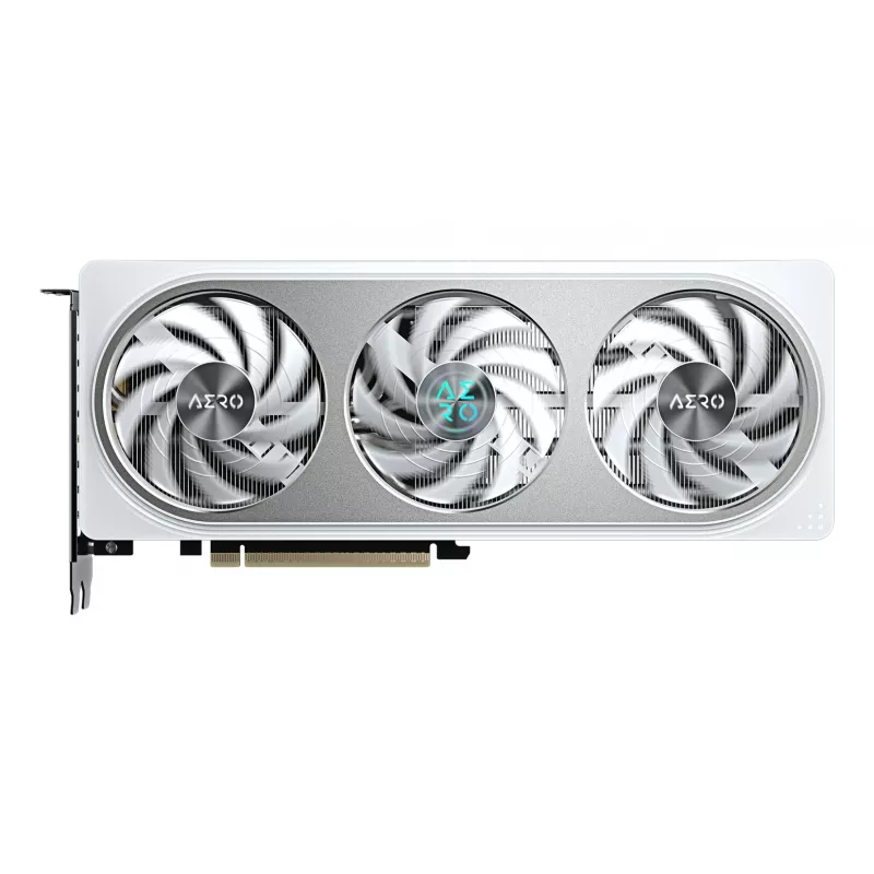 GIGABYTE GeForce RTX 5060 Ti AERO OC 16G vaizdo plokštė - 16 GB GDDR7, 128 bit, PCI-E 5.0, 2647 MHz, 3x DisplayPort, 1x HDMI, GV-N506TAERO OC-16GD