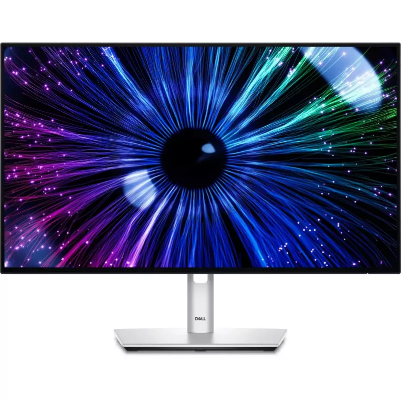 DELL UltraSharp U2424HE monitor kompiuteriui 60,5 cm (23,8 colio) 1920 x 1080 pikselių Full HD LCD juodas, sidabrinis