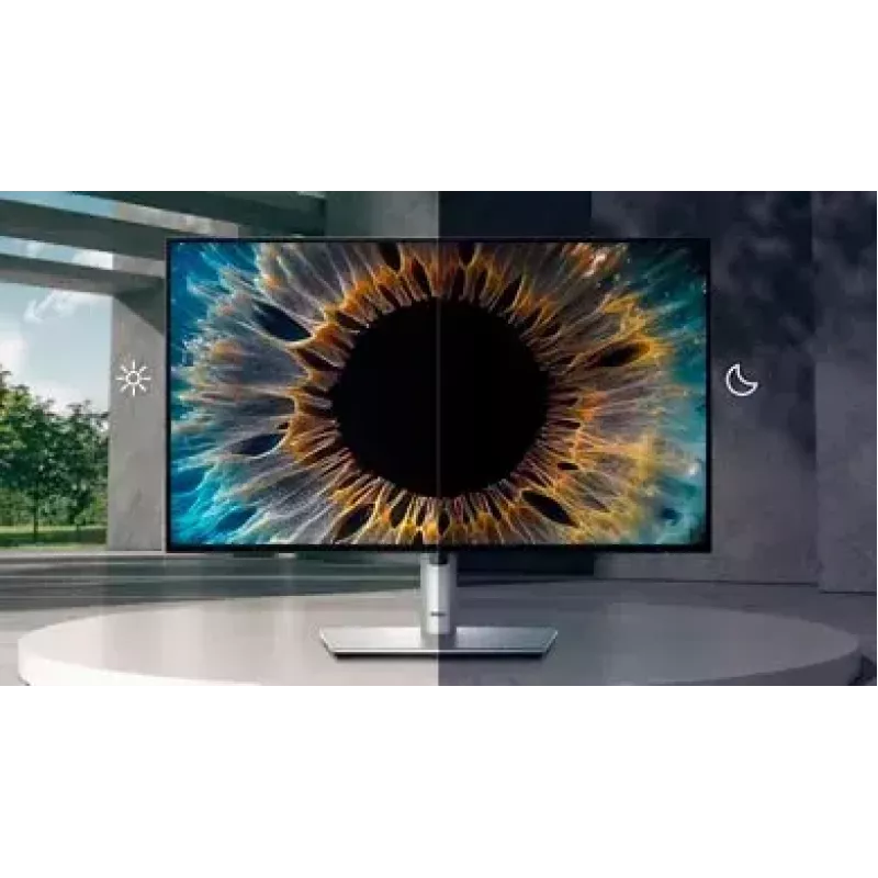 DELL UltraSharp U2424HE monitor kompiuteriui 60,5 cm (23,8 colio) 1920 x 1080 pikselių Full HD LCD juodas, sidabrinis