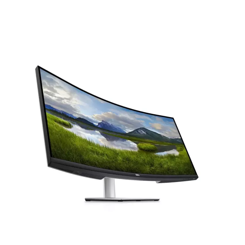 DELL S3423DWC 34 colių lenktas VA monitorius, 3440x1440, 21:9, juodas