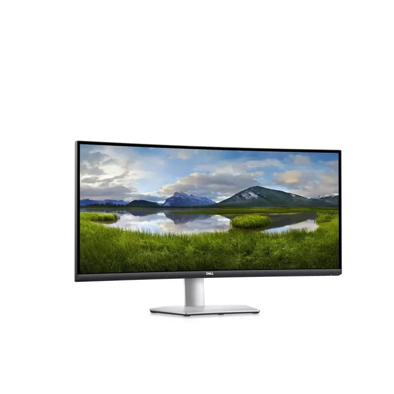 DELL S3423DWC 34 colių lenktas VA monitorius, 3440x1440, 21:9, juodas