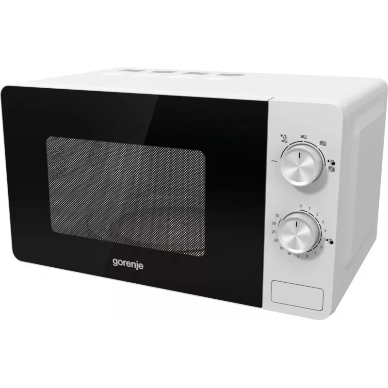 Gorenje MO17E1W mikrobangų krosnelė, stalviršinė, 17 L, 700 W, LED ekranas
