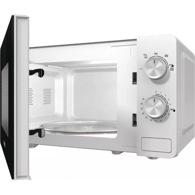 Gorenje MO17E1W mikrobangų krosnelė, stalviršinė, 17 L, 700 W, LED ekranas