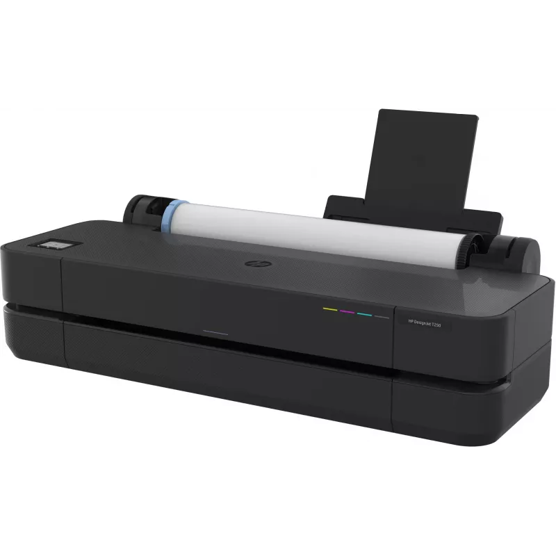 HP DesignJet T250 24 colių spausdintuvas 2025 m. leidimas, terminis rašalinis, 2400 x 1200 DPI, JPEG, URF, juoda, žydra, raudona, geltona, 2400 x 1200 DPI, 1 (žydra, raudona, geltona, juoda)