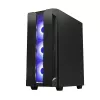 Korpusas CHIEFTEC GS-01B-OP Tower Juodas – grūdintas stiklas, RGB ventiliatoriai, ATX/Micro-ATX, GPU iki 320 mm
